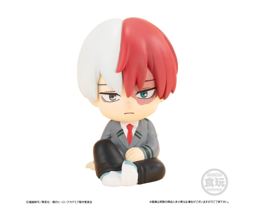 My Hero Academia - Figurine Deku / Shoto/ Bakugo / All Might - Bandai Shokugan - Candy Toy Rela Cot