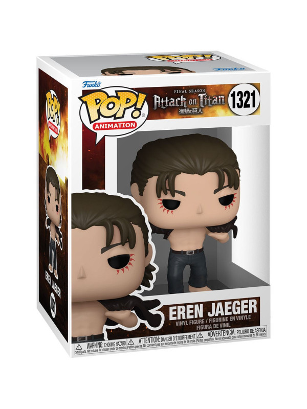 Attack On Titan - L'attaque des Titans - Figurine Eren Yeager - Funko Pop - Season Final Version