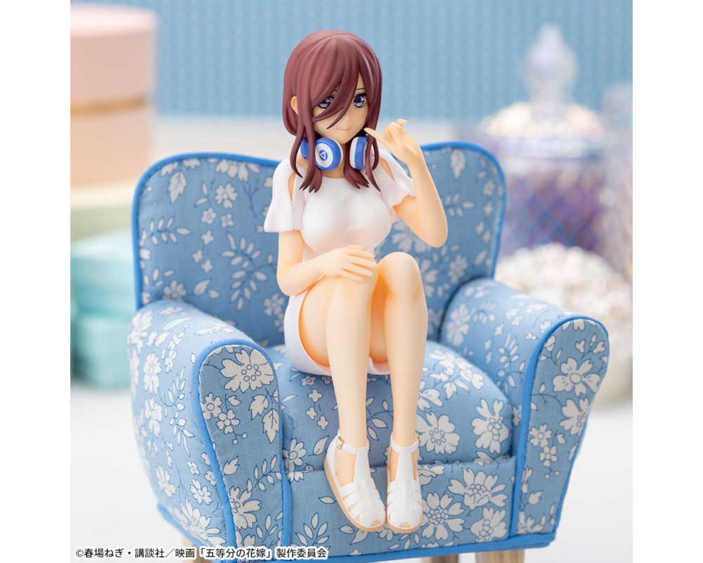 The Quintessential Quintuplets - Figurine Miku Nakano - Premium Chokonose - Sega