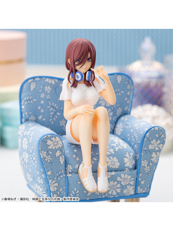 The Quintessential Quintuplets - Figurine Miku Nakano - Premium Chokonose - Sega