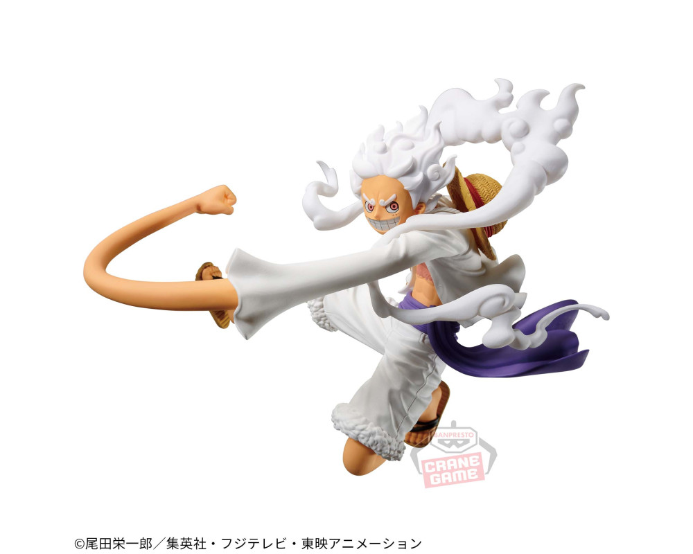 Figurine Luffy - Gear 5 - One Piece - Battle Record Collection - Banpresto - Sugoi Shop