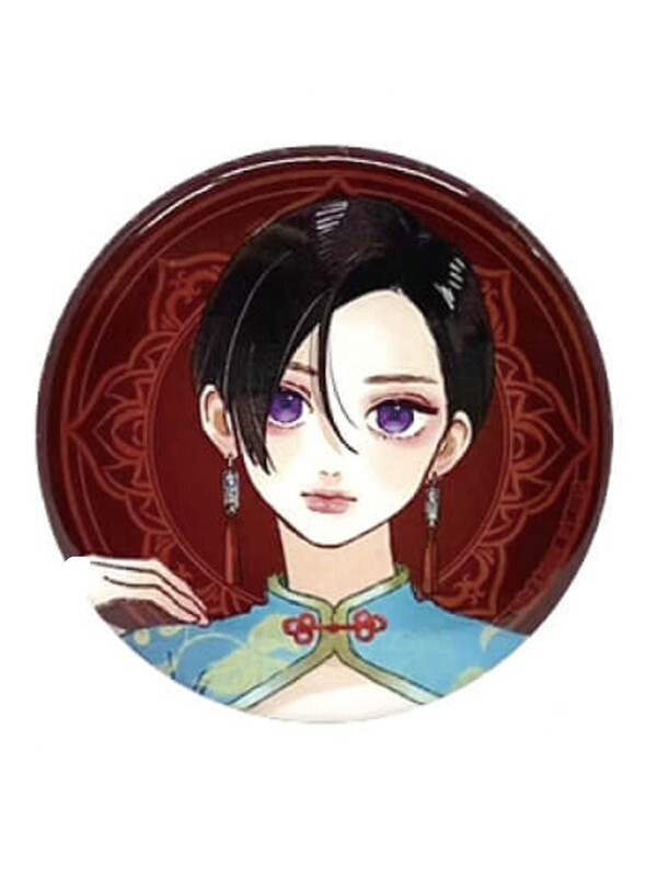 Ton Visage Au Clair de Lune - Badge Ichimura Kohaku & Takiguchi Yoi - eeo Kuji Uruwashi no Yoi no Tsuki