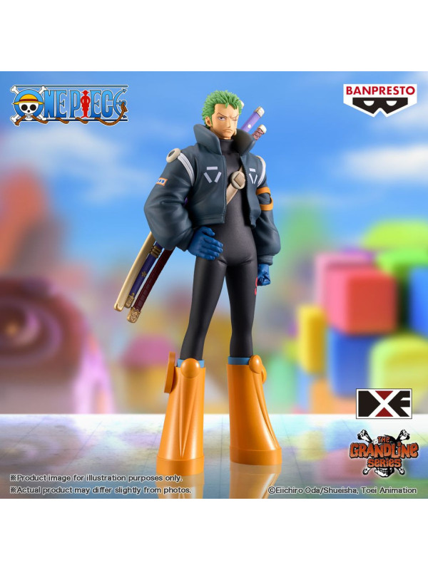 Figurine Zoro Roronoa - DXF The Grandline Series Egg Head - One Piece - Sugoi Shop
