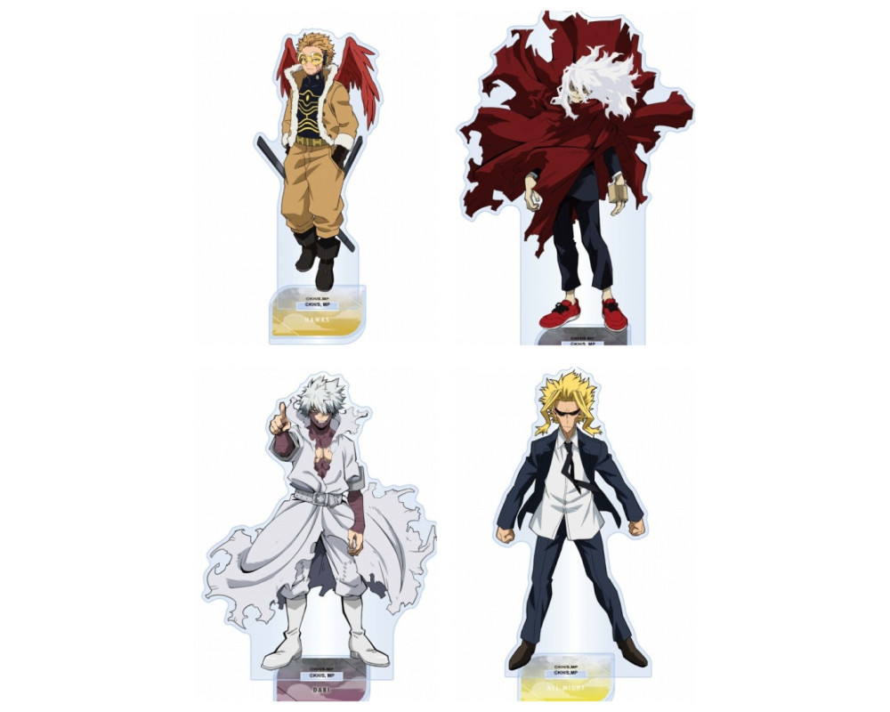 My Hero Academia - Stand Acrylique 7th Season New Visual II - Tomura / Dabi / All Might / Hawks