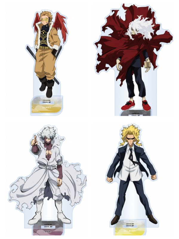 My Hero Academia - Stand Acrylique 7th Season New Visual II - Tomura / Dabi / All Might / Hawks