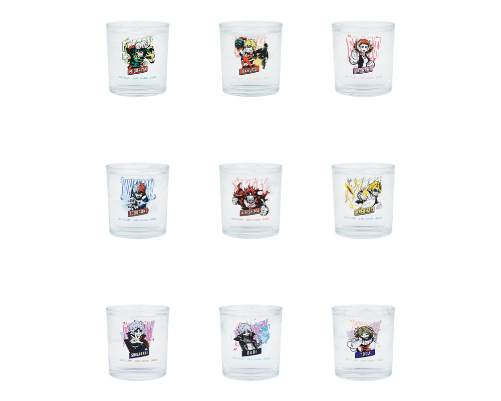My Hero Academia - Verres (Himiko/Tomura/Shoto/Deku/Dabi) - Ichiban Kuji Let You Down - Lot E - Sugoi Shop