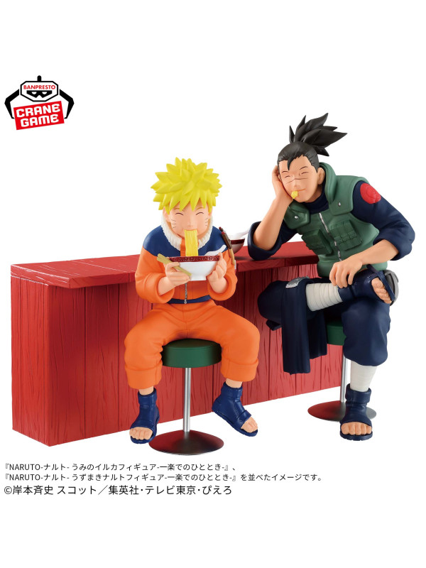 Figurine Umino Iruka - Ichiraku de no Hitotoki - Naruto -  Banpresto - Sugoi Shop