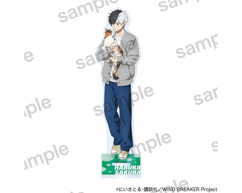 Wind Breaker - Stand Acrylique Umemiya ou Sugishita - Manekineko - Sugoi Shop
