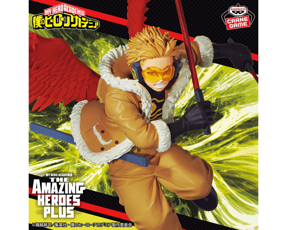Figurine Hawks (Keigo Takami) - The Amazing Heroes Plus - My Hero Academia - Sugoi Shop