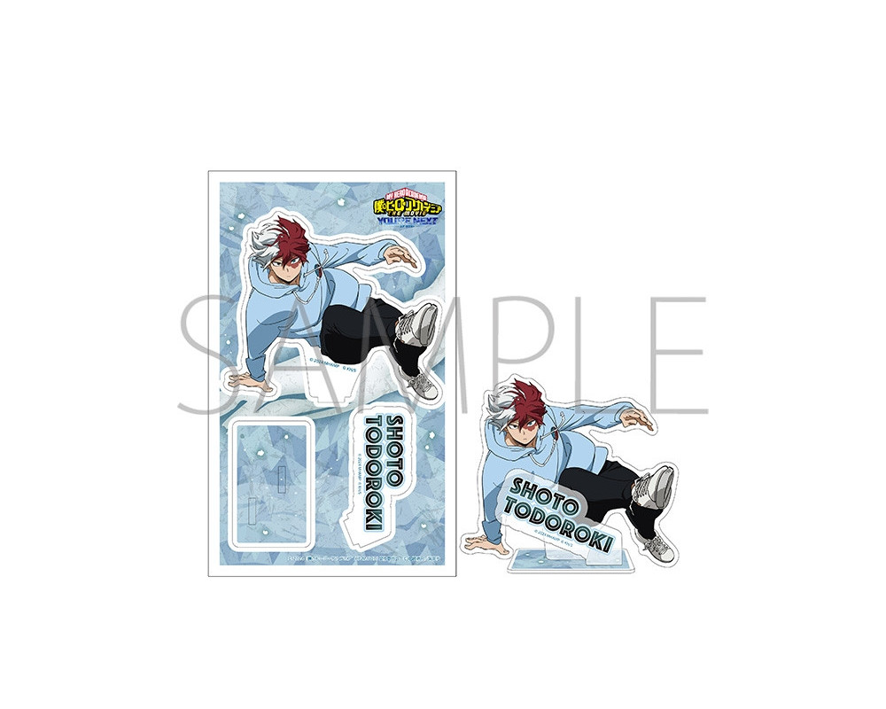 My Hero Academia - Stand Acrylique Izuku / Bakugo / Shoto / Ochaco - THE MOVIE YOUR NEXT
