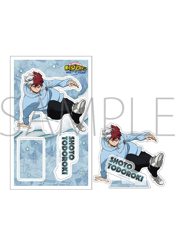 My Hero Academia - Stand Acrylique Izuku / Bakugo / Shoto / Ochaco - THE MOVIE YOUR NEXT