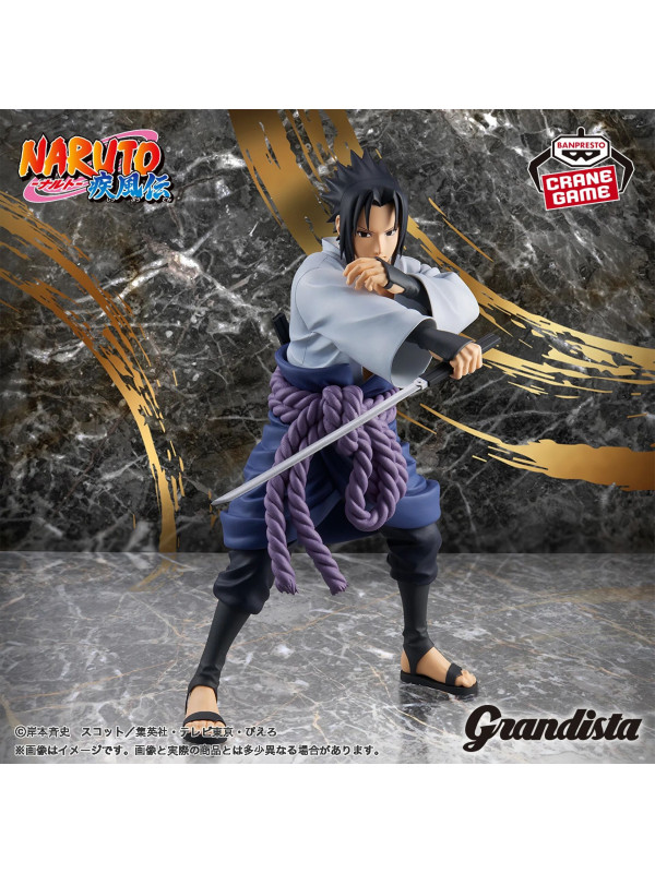 Naruto Shippuden - Figurine Sasuke Uchiha - Grandista