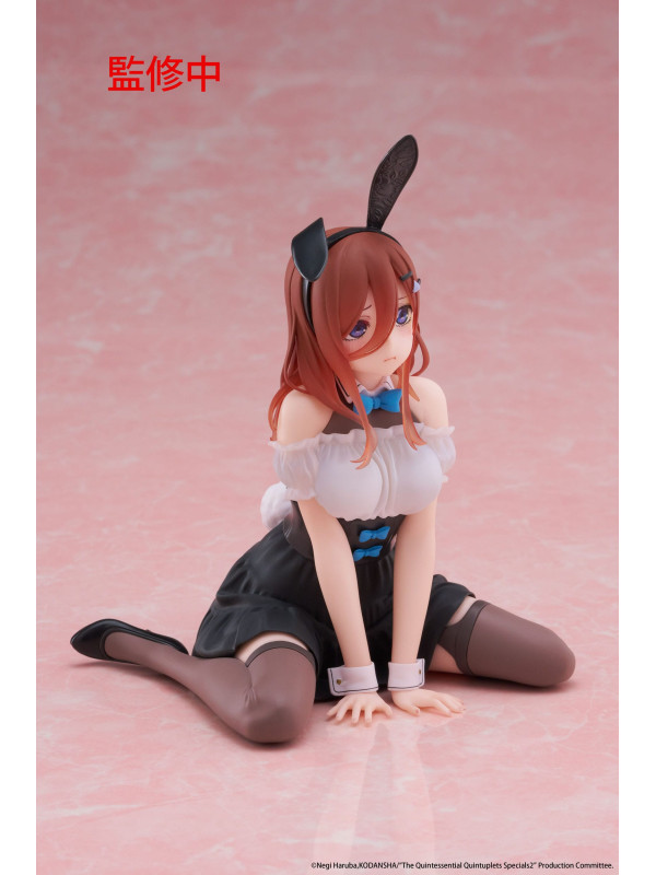 Figurine Miku Nakano - Desktop Cute Bunny Ver - The Quintessential Quintuplets 3 - Sugoi Shop