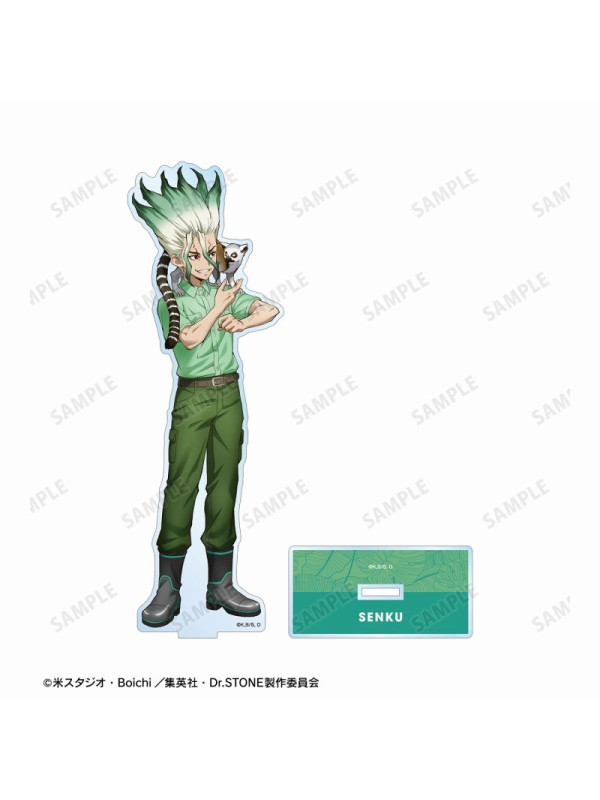 Stand Acrylique Senku / Suika / Gen / Kohaku - Zoo Keeper -Dr Stone -  Sugoi Shop
