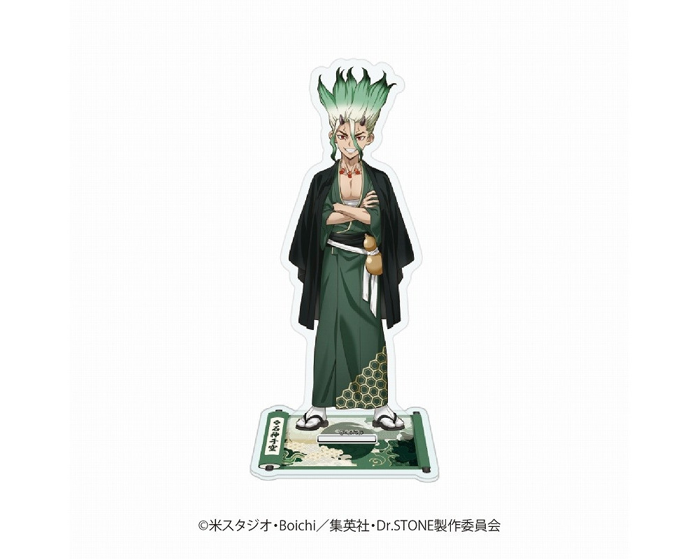 Stand Acrylique Senku / Gen / Ryusui  -Dr Stone -  Sugoi Shop