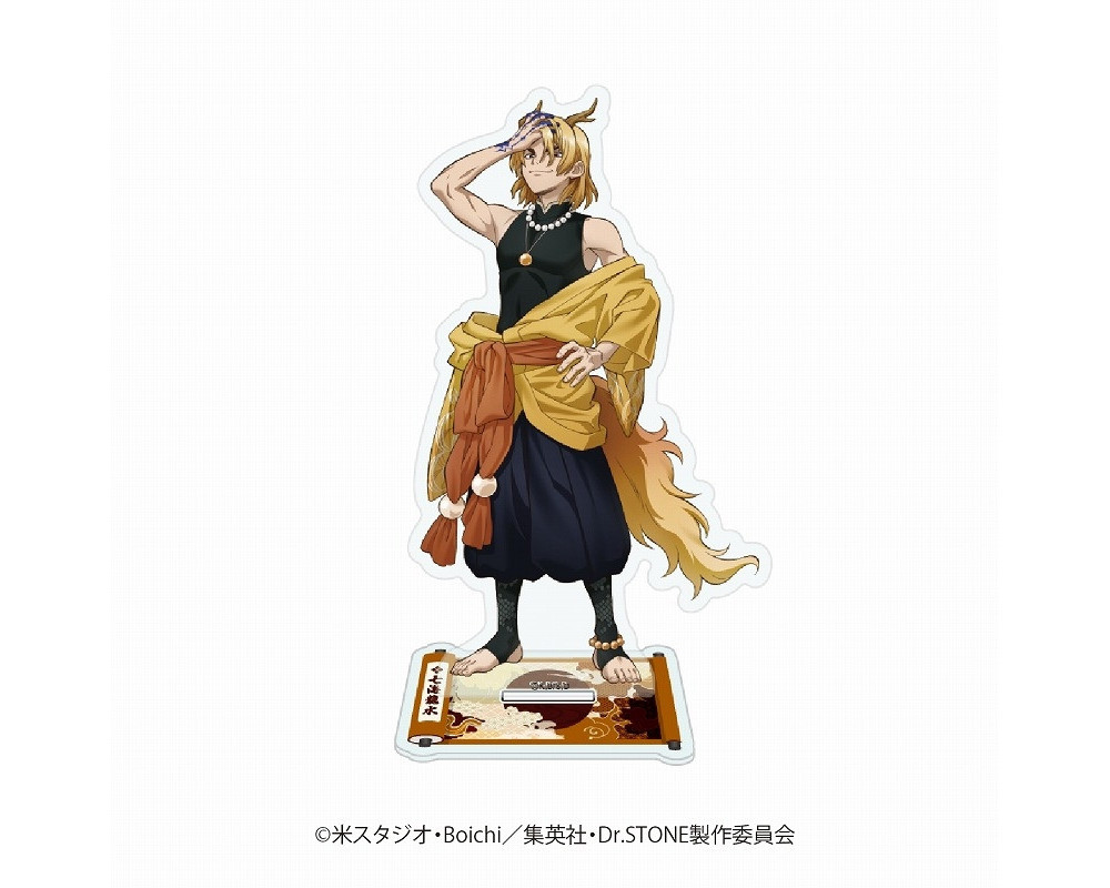 Stand Acrylique Senku / Gen / Ryusui  -Dr Stone -  Sugoi Shop