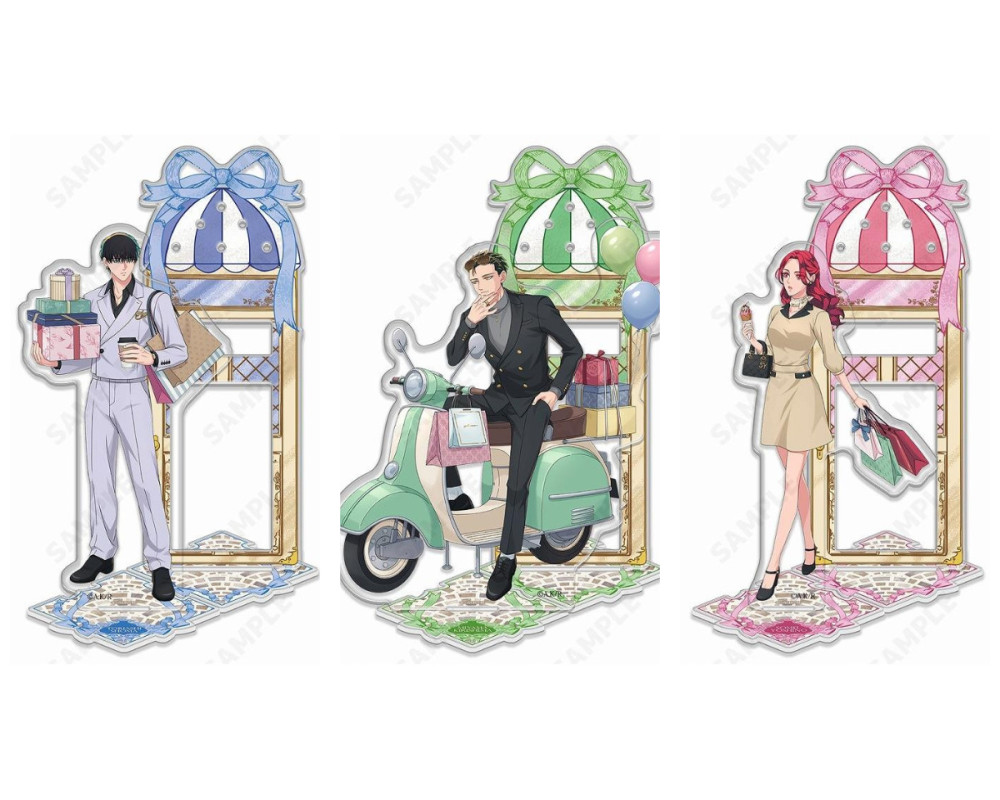 Criminelles Fiançailles / Yakuza Fiancé - Stand Acrylique Kirishima/Somei/Shoma - Acrylic Accessories - Sugoi Shop