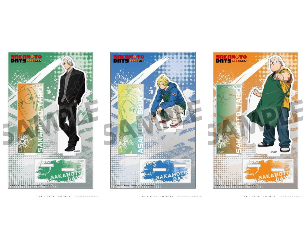 Stand Acrylique Taro Sakamoto / Shin Asakura - Hobby-Sakamoto Days - Sugoi Shop