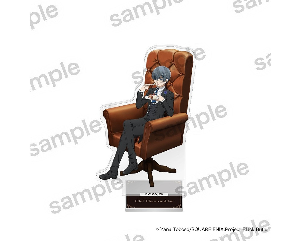 Black Butler - Stand Acrylique Ciel Phantomhive / Sebastian Michaelis / Undertaker - Maneki Neko - Sugoi Shop