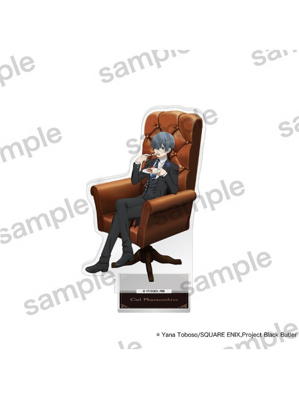 Black Butler - Stand Acrylique Ciel Phantomhive / Sebastian Michaelis / Undertaker - Maneki Neko - Sugoi Shop