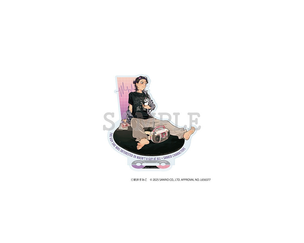 The Guy She Was Interested in Wasn't a Guy at All x Sanrio Characters - Stand Acrylique Koga Mitsuki - Pop Up Store - Sugoi Shop