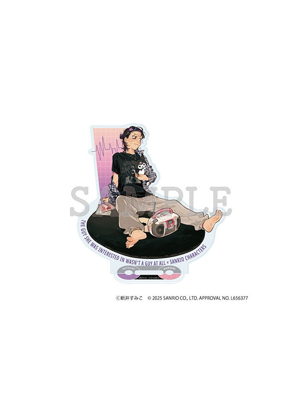The Guy She Was Interested in Wasn't a Guy at All x Sanrio Characters - Stand Acrylique Koga Mitsuki - Pop Up Store - Sugoi Shop