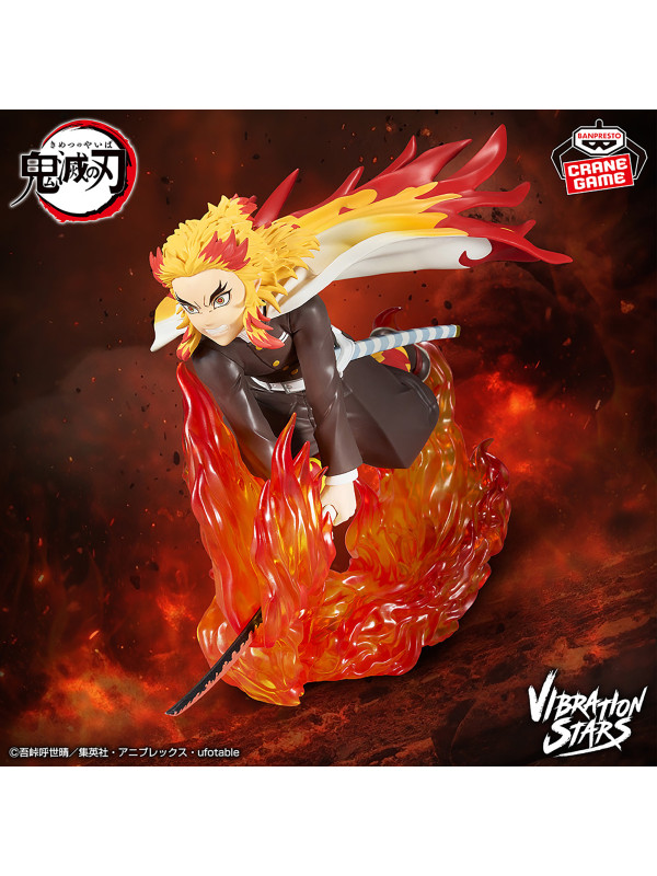 Figurine Kyojuro Rengoku - Vibration Stars Plus -Demon Slayer - Kimetsu No Yaiba -  Sugoi Shop