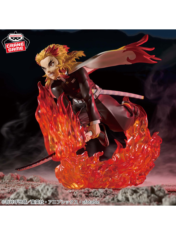 Figurine Kyojuro Rengoku - Vibration Stars Plus -Demon Slayer - Kimetsu No Yaiba -  Sugoi Shop