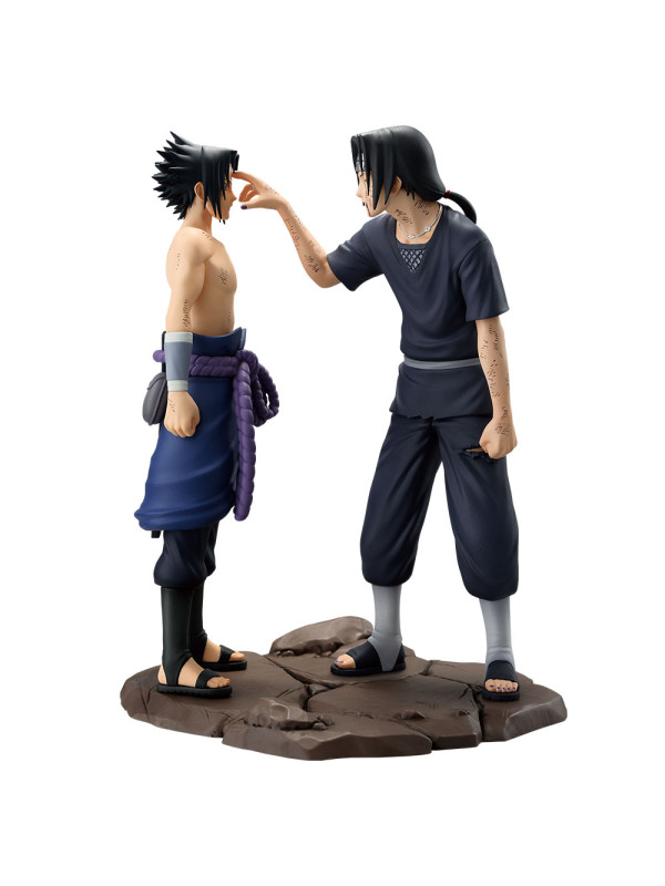 Figurine Itachi Uchiha & Sasuke Uchiha -Naruto Shippuden -  Ichiban Kuji Red Eyes Of The Heart Last One - Sugoi Shop
