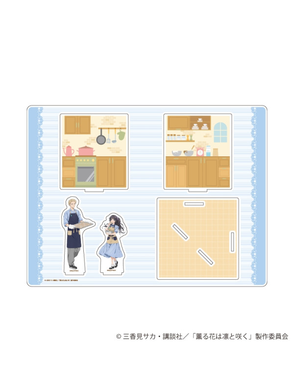 The Fragrant Flower Blooms with Dignity -  Stand Acrylique Diorama Rintaro & Kaoruko - Original Illustration - Sugoi Shop