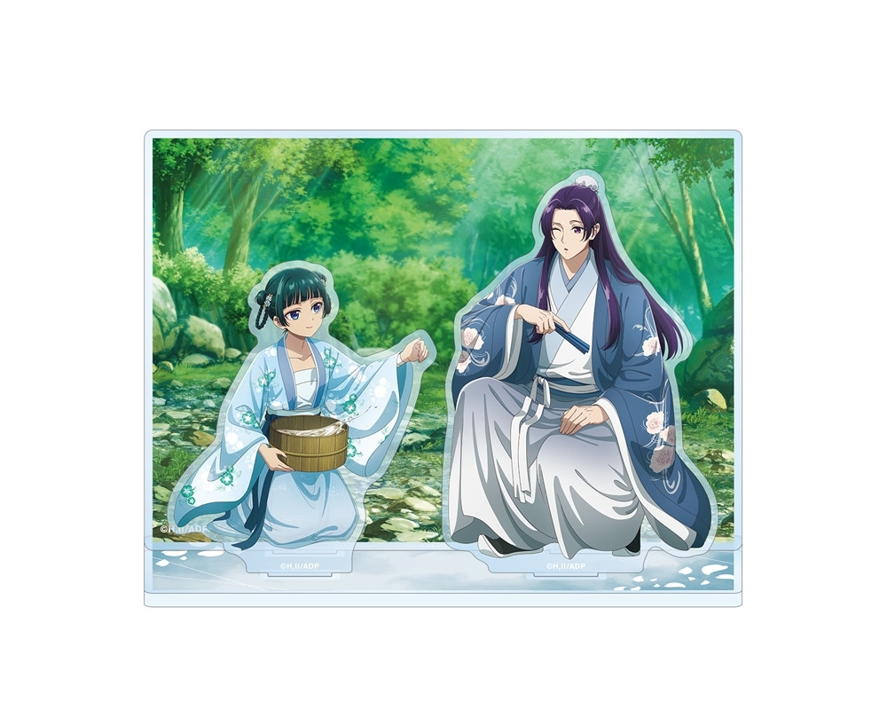Les Carnets de l'Apothicaire - Stand Acrylique Diorama Maomao & Jinshi Water Play version - Sugoi Shop