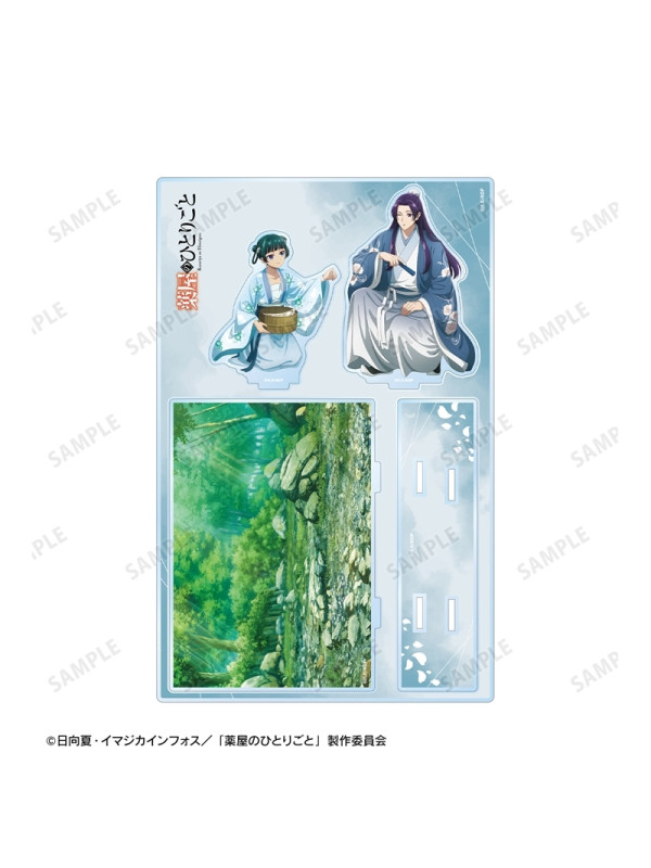 Les Carnets de l'Apothicaire - Stand Acrylique Diorama Maomao & Jinshi Water Play version - Sugoi Shop