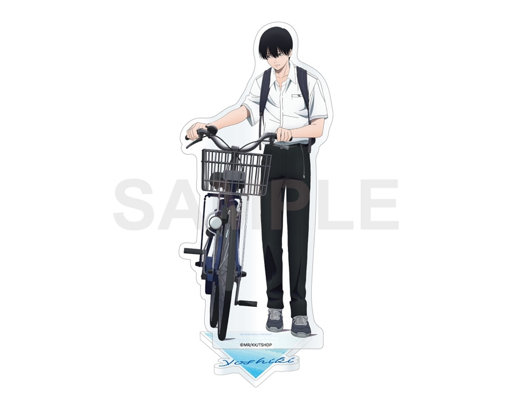 Stand Acrylique Yoshiki Tsujinaka Bicycle Ver. - The Summer Hikaru Died - Sugoi Shop