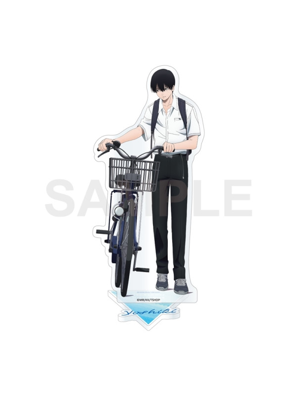 Stand Acrylique Yoshiki Tsujinaka Bicycle Ver. - The Summer Hikaru Died - Sugoi Shop