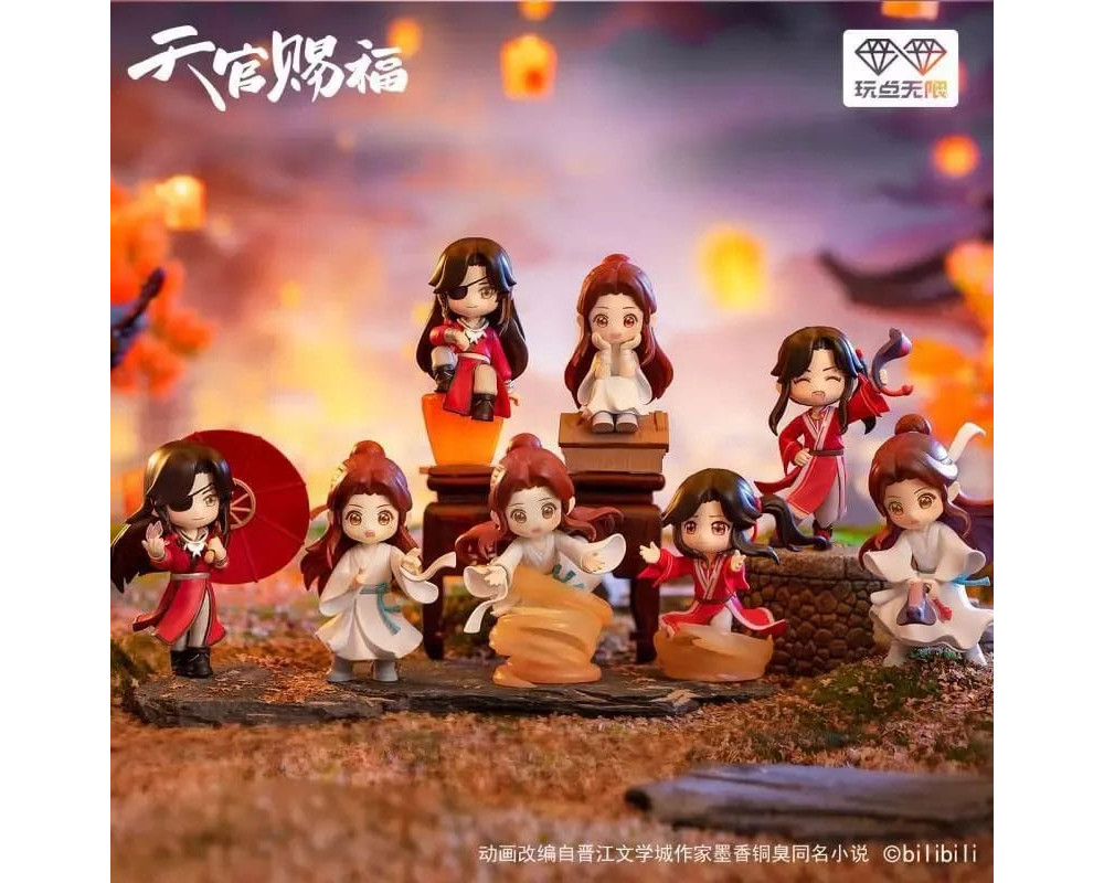 Figurines Hua Cheng & Xie Lian - Lucky To Meet You Series -Heaven Official's Blessing -  Sugoi Shop