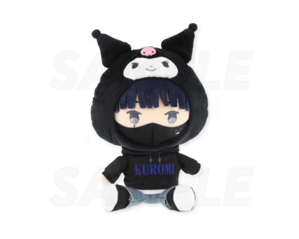 Peluche Mitsuki Koga x Kuromi - The Guy She Was Interested in Wasn't a Guy at All x Sanrio Characters - Sugoi Shop