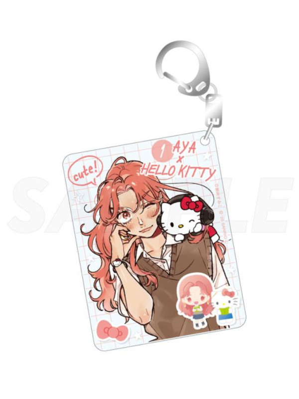 Porte Clés Aya Osawa x Hello Kitty -