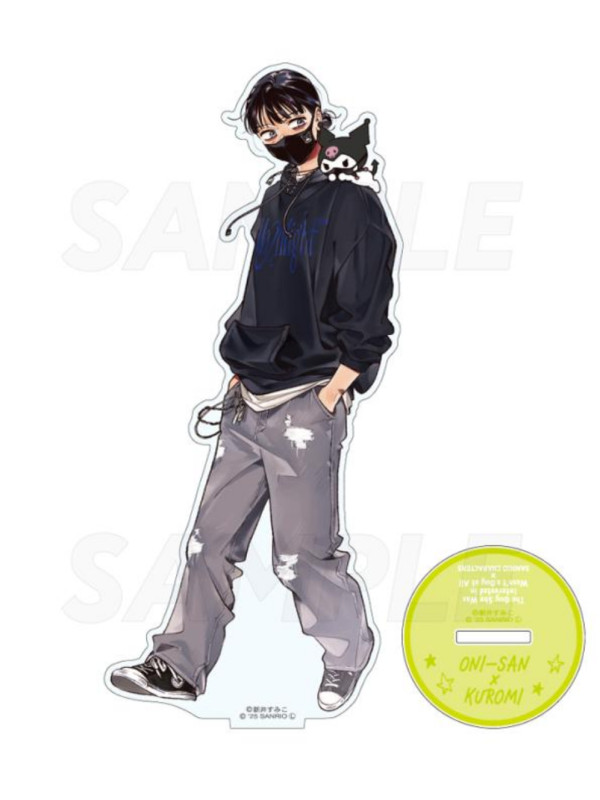 Stand Acrylique Mitsuki x Kuromi - KIDDY LAND - The Guy She Was Interested in Wasn't a Guy at All - Sugoi Shop
