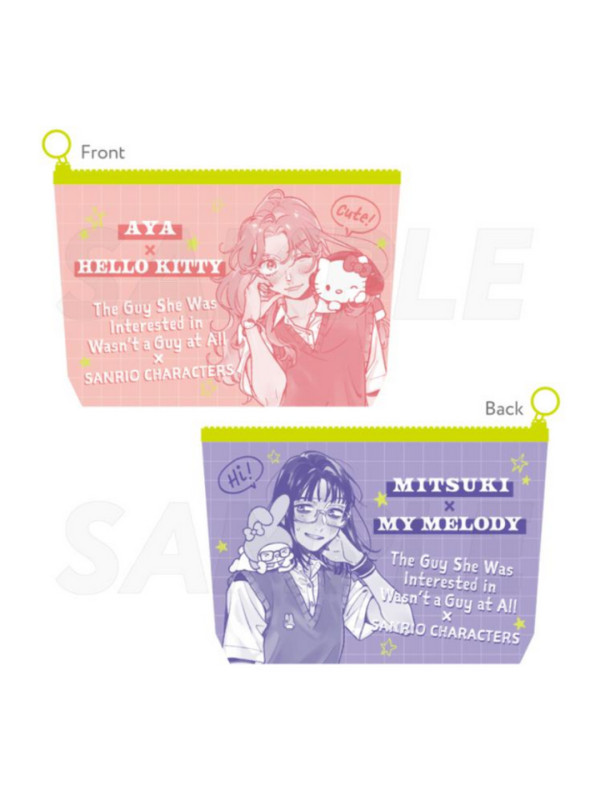 Pochette Trousse The Guy She Was Interested in Wasn't a Guy at All x Sanrio Characters - Sugoi Shop