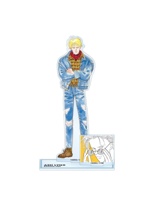 Big Stand Acrylique Ash Lynx - Original Illustration parts Ver A - Banana Fish - Sugoi Shop