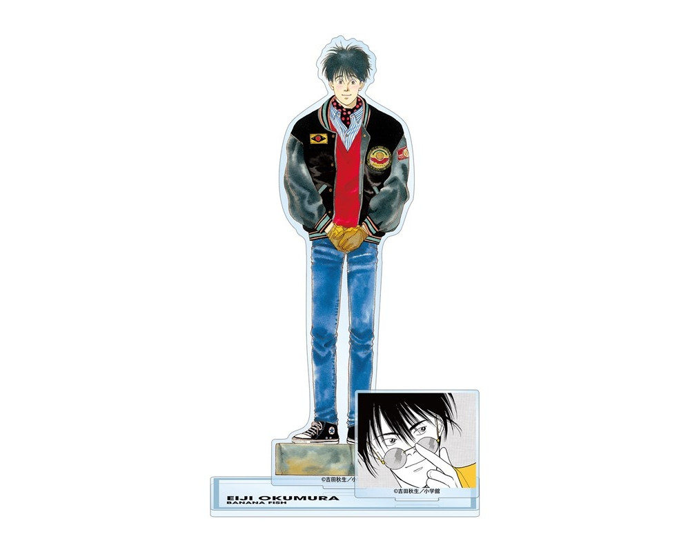 Big Stand Acrylique Eiji Okumura  Banana Fish - Original Illustration - Sugoi Shop