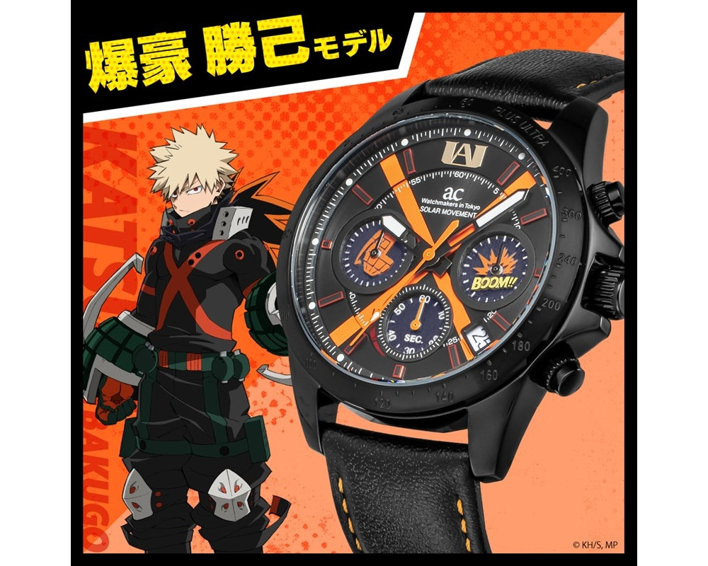 My Hero Academia & ANGEL CLOVER Collaboration Watch - Bakugo Katsuki - Sugoi Shop
