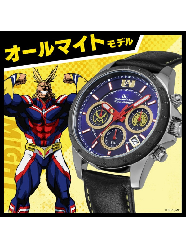 My Hero Academia & ANGEL CLOVER Collaboration Watch - All Might - Sugoi Shop