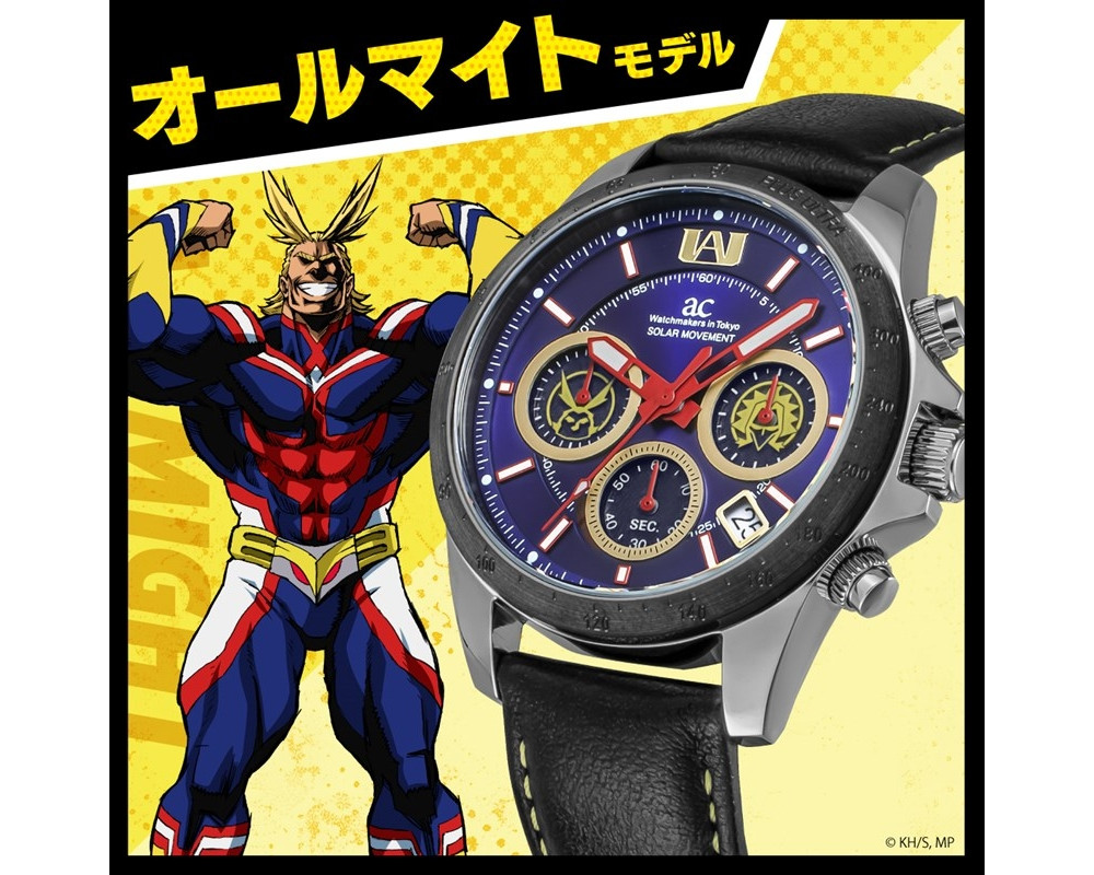 My Hero Academia & ANGEL CLOVER Collaboration Watch - All Might - Sugoi Shop