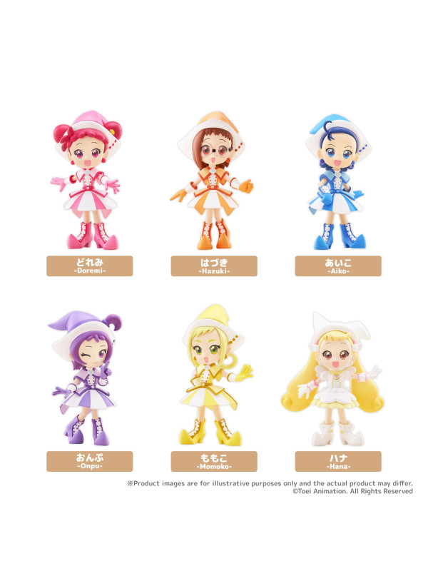 Magical DoReMi Ojamajo Doremi "Dokkan!" - Set de 6 Figurines - PalVerse - Sugoi Shop