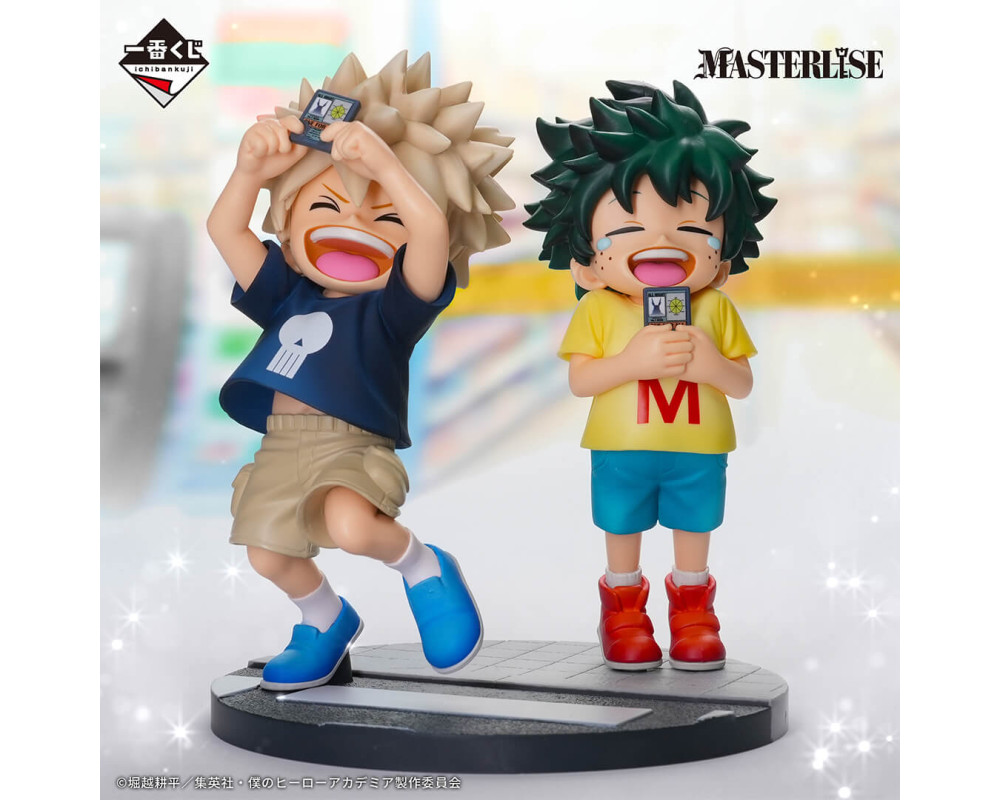 Figurine Izuku Midoriya & Bakugo Katsuki - Ichiban Kuji Continuous Stars - Lot D -My Hero Academia -  Sugoi Shop