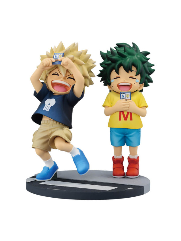 Figurine Izuku Midoriya & Bakugo Katsuki - Ichiban Kuji Continuous Stars - Lot D -My Hero Academia -  Sugoi Shop