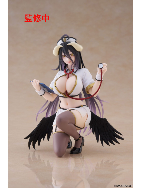 Figurine Albedo - Desktop Cute Nurse Ver. - Réédition - Overlord - Sugoi Shop