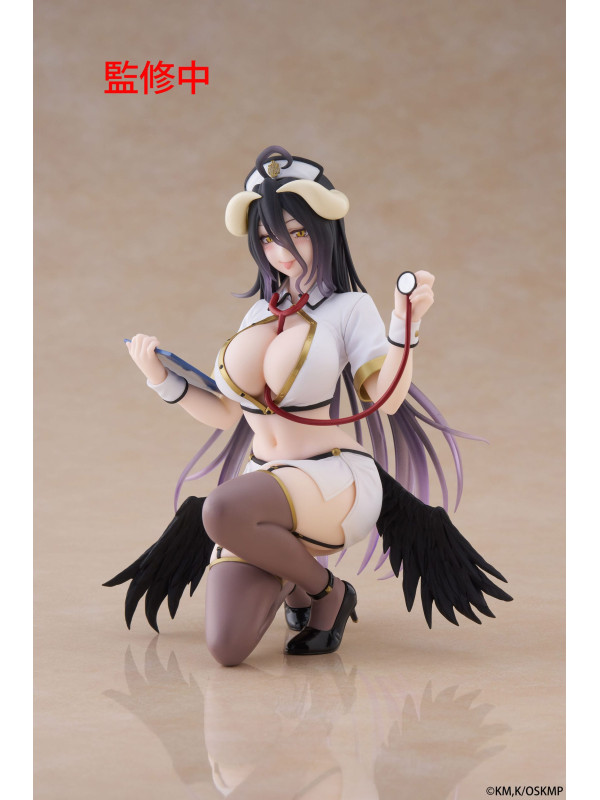 Figurine Albedo - Desktop Cute Nurse Ver. - Réédition - Overlord - Sugoi Shop