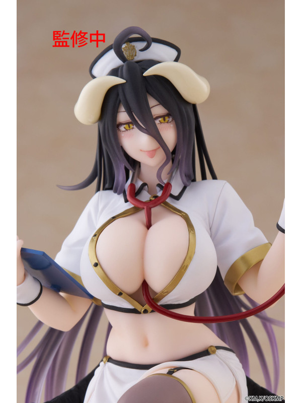 Figurine Albedo - Desktop Cute Nurse Ver. - Réédition - Overlord - Sugoi Shop